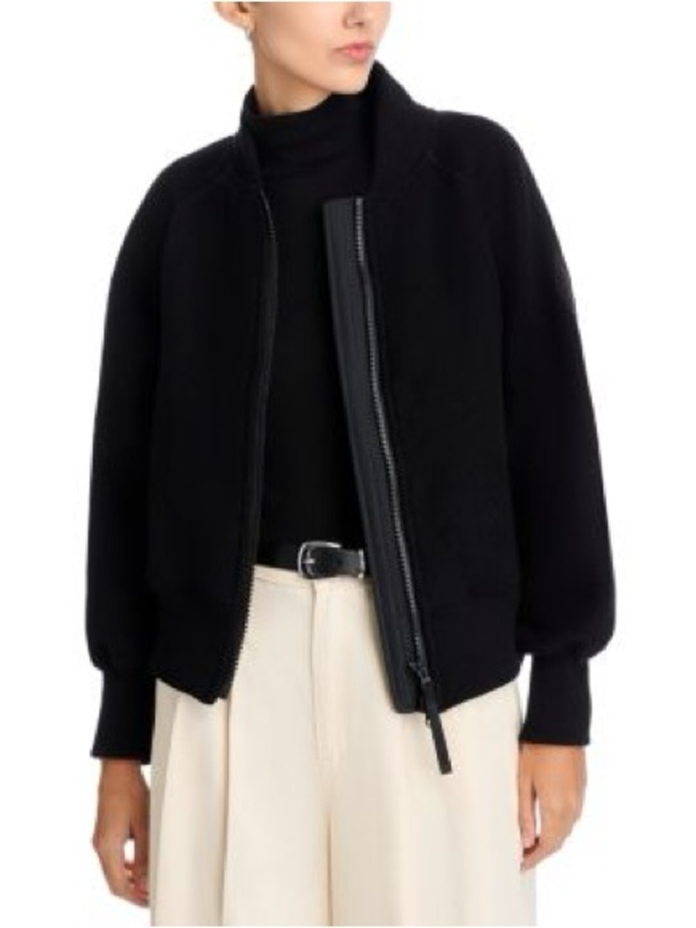 Canada Goose Sierra Fleece Bomber : Black Disc